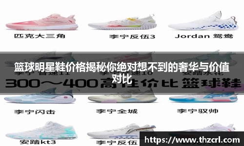篮球明星鞋价格揭秘你绝对想不到的奢华与价值对比